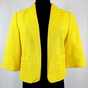 BRIGHT YELLOW BLAZER